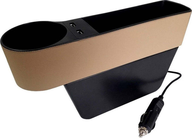 Portaoggetti Universale Per Sedile Auto Porta Bicchiere Organizer 2 Porte Usb Auto e Moto/Accessori per auto/Vani e contenitori/Portabevande Trade Shop italia - Napoli, Commerciovirtuoso.it
