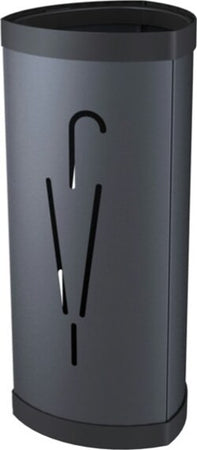 Portaombrelli - metallo - nero - diametro 26 cm - altezza 60 cm - Alba Casa e cucina/Arredamento/Ingresso/Portaombrelli Eurocartuccia - Pavullo, Commerciovirtuoso.it