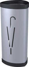 Portaombrelli - metallo - silver - diametro 26 cm - altezza 60 cm - Alba Casa e cucina/Arredamento/Ingresso/Portaombrelli Eurocartuccia - Pavullo, Commerciovirtuoso.it