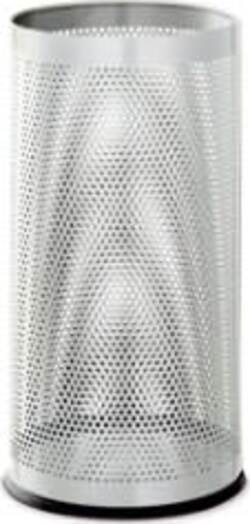 Portaombrelli - metallo traforato - altezza 48 cm - bianco - Perfetto Casa e cucina/Arredamento/Ingresso/Portaombrelli Eurocartuccia - Pavullo, Commerciovirtuoso.it