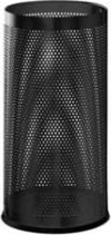 Portaombrelli - metallo traforato - altezza 48 cm - nero - Perfetto Casa e cucina/Arredamento/Ingresso/Portaombrelli Eurocartuccia - Pavullo, Commerciovirtuoso.it
