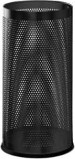 Portaombrelli - metallo traforato - altezza 48 cm - nero - Perfetto Casa e cucina/Arredamento/Ingresso/Portaombrelli Eurocartuccia - Pavullo, Commerciovirtuoso.it