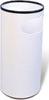 Portaombrelli PS66 - plastica - 22 litri - diametro 25 cm - altezza 52 cm - bianco - Presbitero Casa e cucina/Arredamento/Ingresso/Portaombrelli Eurocartuccia - Pavullo, Commerciovirtuoso.it