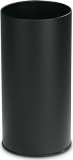 Portaombrelli tondo - metallo - diametro 24 cm - altezza 49 cm - 20 litri - nero - StilCasa Casa e cucina/Arredamento/Ingresso/Portaombrelli Eurocartuccia - Pavullo, Commerciovirtuoso.it