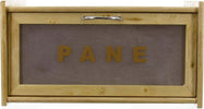 Portapane In Legno Con Vetrina In Vetro Chiusura A Calamita Contenitore 38x22x20cm Casa e cucina/Organizzazione interni/Contenitori e barattoli da cucina/Conservazione cibi/Portapane Trade Shop italia - Napoli, Commerciovirtuoso.it