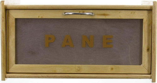 Portapane In Legno Con Vetrina In Vetro Chiusura A Calamita Contenitore 38x22x20cm Casa e cucina/Organizzazione interni/Contenitori e barattoli da cucina/Conservazione cibi/Portapane Trade Shop italia - Napoli, Commerciovirtuoso.it