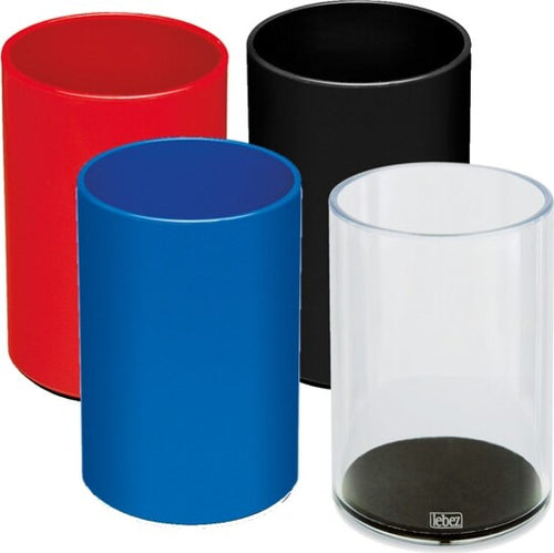 Portapenne a bicchiere Coral - 7 5x11 cm - colori assortiti - Lebez [multipack] 12 pezzi Cancelleria e prodotti per ufficio/Archivio ufficio e accessori per scrivania/Accessori da scrivania e archiviazione/Vaschette portacorrispondenza Eurocartuccia - Pavullo, Commerciovirtuoso.it