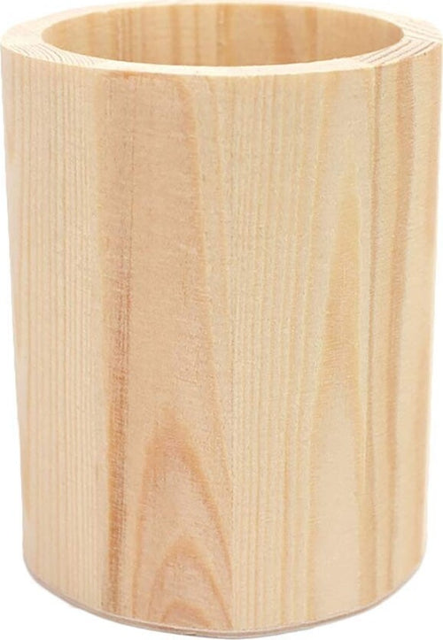 Portapenne In Legno Tondo Rf_53160 Organizer 10x8cm Penne Matite Contenitore Casa, arredamento e bricolage > Arredamento > Portaoggetti Trade Shop italia - Napoli, Commerciovirtuoso.it