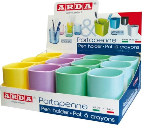 Portapenne Keep Colour Pastel - colori assortiti - Arda [multipack] 12 pezzi Cancelleria e prodotti per ufficio/Archivio ufficio e accessori per scrivania/Accessori da scrivania e archiviazione/Vaschette portacorrispondenza Eurocartuccia - Pavullo, Commerciovirtuoso.it