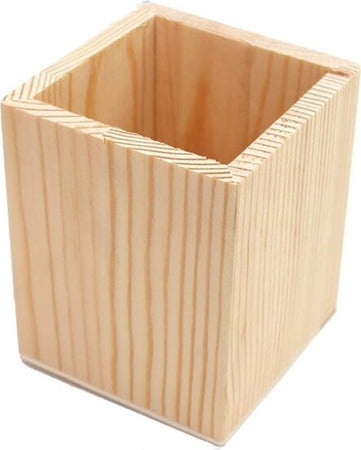 Portapenne-Legno-Rettangolare--64887-Organizer-10x8cm-Penne-Matite-Contenitore