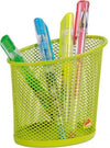 Portapenne Mesh - rete metallica - 10 5x7 3x10 3 cm - verde - Alba Cancelleria e prodotti per ufficio/Archivio ufficio e accessori per scrivania/Accessori da scrivania e archiviazione/Vaschette portacorrispondenza Eurocartuccia - Pavullo, Commerciovirtuoso.it