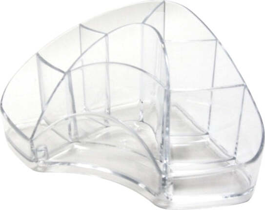 Portapenne Multipot Classic - 14x20x9 cm - trasparente - Arda Cancelleria e prodotti per ufficio/Archivio ufficio e accessori per scrivania/Accessori da scrivania e archiviazione/Vaschette portacorrispondenza Eurocartuccia - Pavullo, Commerciovirtuoso.it