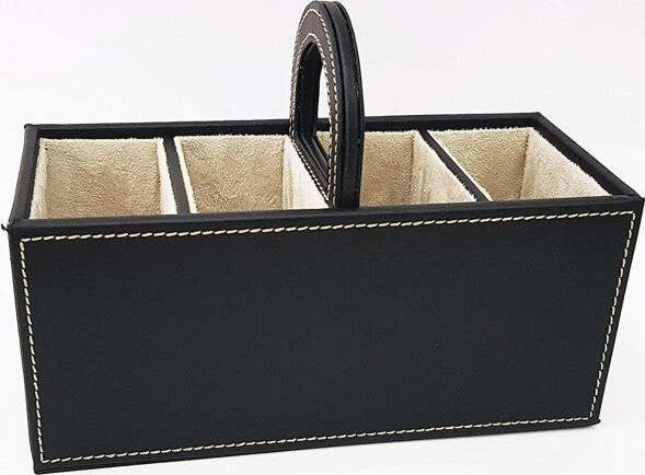 Portapenne Oggetti Eco Pelle Con Manico Scrivania Ufficio 4 Comparti Cancelleria Cancelleria e prodotti per ufficio/Archivio ufficio e accessori per scrivania/Accessori da scrivania e archiviazione/Portaoggetti e portablocchi da scrivania/Portaoggetti da scrivania Trade Shop italia - Napoli, Commerciovirtuoso.it