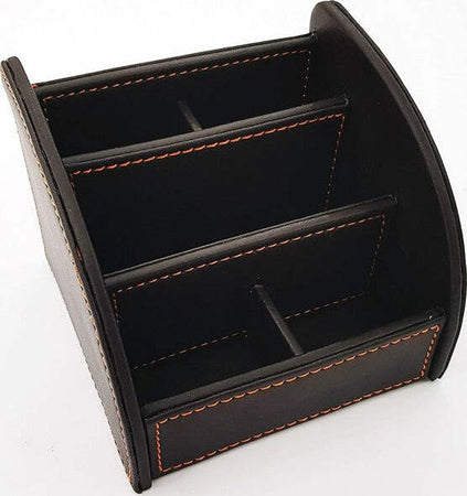 Portapenne Oggetti Eco Pelle Scrivania Ufficio 5 Comparti Scomparti Cancelleria Cancelleria e prodotti per ufficio/Archivio ufficio e accessori per scrivania/Accessori da scrivania e archiviazione/Portaoggetti e portablocchi da scrivania/Portaoggetti da scrivania Trade Shop italia - Napoli, Commerciovirtuoso.it