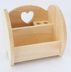 Portapenne Tondo Cuore Legno Organizzatore Scrivania Portaoggetti Matite Ufficio Casa Cancelleria e prodotti per ufficio/Archivio ufficio e accessori per scrivania/Accessori da scrivania e archiviazione/Portaoggetti e portablocchi da scrivania/Portapenne Trade Shop italia - Napoli, Commerciovirtuoso.it