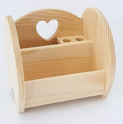 Portapenne Tondo Cuore Legno Organizzatore Scrivania Portaoggetti Matite Ufficio Casa Cancelleria e prodotti per ufficio/Archivio ufficio e accessori per scrivania/Accessori da scrivania e archiviazione/Portaoggetti e portablocchi da scrivania/Portapenne Trade Shop italia - Napoli, Commerciovirtuoso.it
