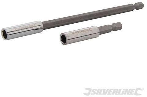Portapunte magnetiche per avvitatore 2 PZ 60 e 150 mm silverline