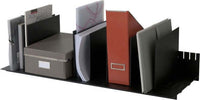 Portariviste - 10 separatori mobili - nero - 80 2x27 5x21 cm - nero - Paperflow Cancelleria e prodotti per ufficio/Archivio ufficio e accessori per scrivania/Archivio ufficio/Cartelle/Portariviste Eurocartuccia - Pavullo, Commerciovirtuoso.it