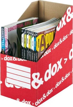 Portariviste DoxDox - 17x35x25 cm - bianco-rosso - Rexel Dox [multipack] 12 pezzi Cancelleria e prodotti per ufficio/Archivio ufficio e accessori per scrivania/Archivio ufficio/Cartelle/Portariviste Eurocartuccia - Pavullo, Commerciovirtuoso.it
