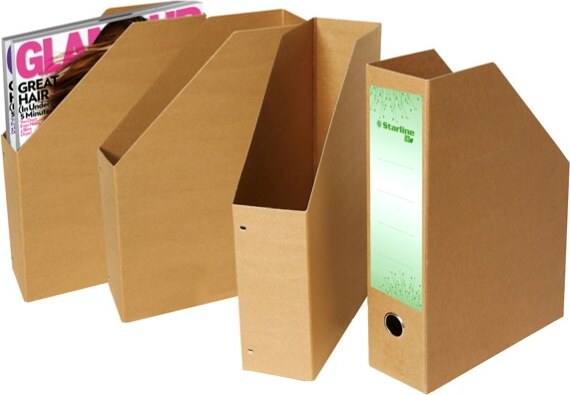 Portariviste Eco - 25 x 35 x 8 cm - dorso 8 cm - avana - Starline [multipack] 10 pezzi Cancelleria e prodotti per ufficio/Archivio ufficio e accessori per scrivania/Archivio ufficio/Cartelle/Portariviste Eurocartuccia - Pavullo, Commerciovirtuoso.it