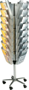 Portariviste girevole da terra Carousel Stacker - 24 vaschette A4 - Tecnostyl Cancelleria e prodotti per ufficio/Archivio ufficio e accessori per scrivania/Accessori da scrivania e archiviazione/Portabrochure Eurocartuccia - Pavullo, Commerciovirtuoso.it
