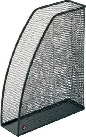 Portariviste Mesh - rete metallica - 26x8x33 5 cm - nero - Alba Cancelleria e prodotti per ufficio/Archivio ufficio e accessori per scrivania/Archivio ufficio/Cartelle/Portariviste Eurocartuccia - Pavullo, Commerciovirtuoso.it