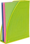 Portariviste Mesh - rete metallica - 26x8x33 5 cm - verde - Alba Cancelleria e prodotti per ufficio/Archivio ufficio e accessori per scrivania/Archivio ufficio/Cartelle/Portariviste Eurocartuccia - Pavullo, Commerciovirtuoso.it