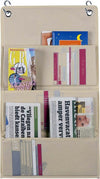 Portariviste-Organizer-Da-Appendere-Con-3-Tasche-E-2-Ganci-Per-Armadi-Cabine