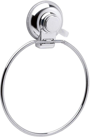 Portasalviette ad anello in metallo cromato