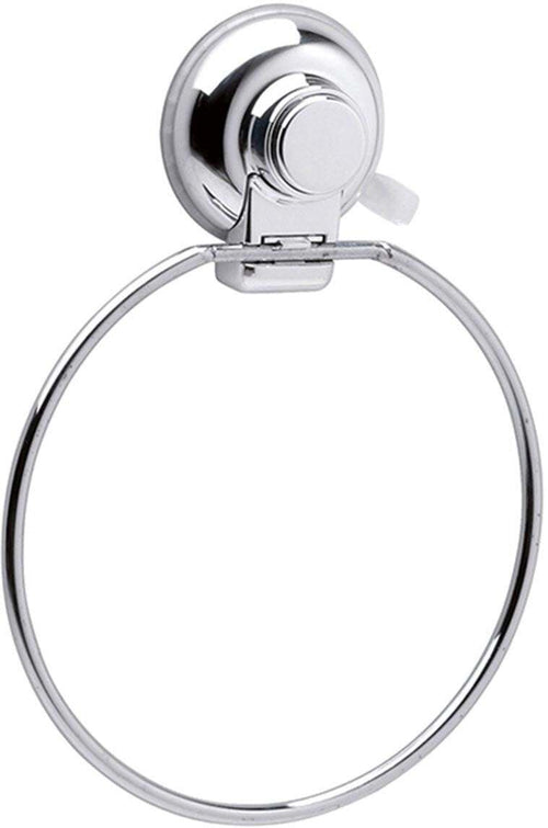 Portasalviette ad anello in metallo cromato