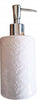 Portasapone Cilindrico Barocco Bianco Esy_10317 Trama Legno 18cm Ceramica Sapone Set da Bagno Trade Shop italia - Napoli, Commerciovirtuoso.it
