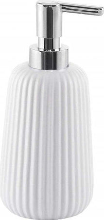 Portasapone-Cilindrico-Rigato-Bianco-Porta-Sapone--10325-Dispenser-Sapone