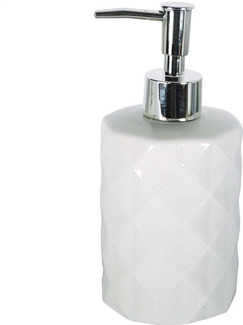 Portasapone Cilindrico Rombi Bianco Porta Sapone Esy_10343 Dispenser Sapone  Trade Shop italia - Napoli, Commerciovirtuoso.it