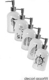 Portasapone Liquido Dosatore Silver 450 Ml 8x18cm Vetro Decori Assortiti 775666 Casa e cucina/Bagno/Accessori per il bagno/Dosatori e porta accessori/Portasapone Trade Shop italia - Napoli, Commerciovirtuoso.it
