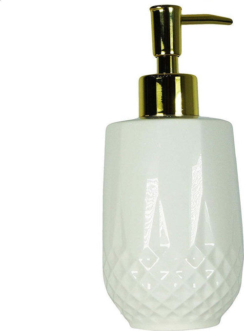 Portasapone Porta Sapone Cilindrico Bianco Esy_10351 Trama Rombo Ceramica Sapone  Trade Shop italia - Napoli, Commerciovirtuoso.it