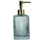 Portasapone Porta Sapone Cilindrico Righe Grigio Esy_10368 Trama Vetro Sapone  Trade Shop italia - Napoli, Commerciovirtuoso.it