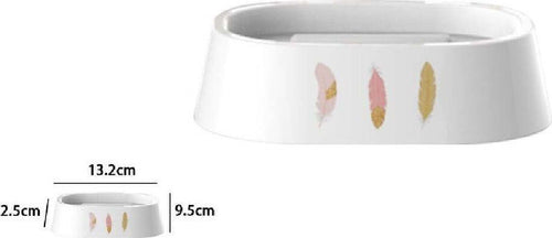 Portasapone Saponetta Accessorio Bagno Bianco Con Piume In Plastica 13.2cm 69801 Casa e cucina/Bagno/Accessori per il bagno/Dosatori e porta accessori/Portasapone Trade Shop italia - Napoli, Commerciovirtuoso.it