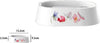 Portasapone-Saponetta-Accessorio-Bagno-Bianco-In-Plastica-13.2cm-Con-Fiori-69925