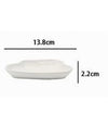 Portasapone Saponetta Ceramica Bianco Forma Nuvola Bagno Accessorio Arredo 79938