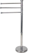 Portasciugamani Da Terra Piantana 80cm 3 Bracci Porta Asciugamano In Metallo Set da Bagno Trade Shop italia - Napoli, Commerciovirtuoso.it