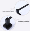 Portasciugamani In Acciaio Inox Singolo Nero Da 40 Cm Per Bagno Design Moderno Casa e cucina/Bagno/Mobili da bagno/Portasciugamani/Ganci portasciugamani Trade Shop italia - Napoli, Commerciovirtuoso.it