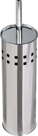 PORTASCOPINO CON SPAZZOLONE WC CILINDRO IN ACCIAIO INOX 26X10CM ACCESSORI BAGNO  Trade Shop italia - Napoli, Commerciovirtuoso.it