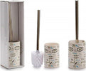 Portascopino In Ceramica Acciaio Design Scritte Spazzola Scopettino 9.6x9.6x36cm Bagno Wc Casa e cucina/Bagno/Accessori per il bagno/Accessori per il WC/Scopini e porta scopini Trade Shop italia - Napoli, Commerciovirtuoso.it