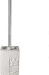 Portascopino-In-Ceramica-Bianco-Scopettino-Da-Bagno-Wc-Effetto-Pietra-40x11cm