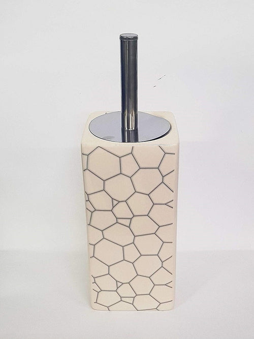 Portascopino In Ceramica Sassi Mosaico Scopino Spazzola Scopettino Da Bagno Wc Casa e cucina/Bagno/Accessori per il bagno/Accessori per il WC/Scopini e porta scopini Trade Shop italia - Napoli, Commerciovirtuoso.it