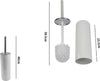 Portascopino Porta Scopino Con Scopettino Wc Bagno Water Bianco Silver 69481 Casa, arredamento e bricolage > Accessori Bagno > Scopini e Porta Scopini Trade Shop italia - Napoli, Commerciovirtuoso.it