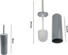Portascopino-Porta-Scopino-Con-Scopettino-Wc-Bagno-Water-Grigio-Silver-69483