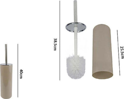 Portascopino Porta Scopino Con Scopettino Wc Bagno Water Tortora Silver 69482 Casa e cucina/Bagno/Accessori per il bagno/Accessori per il WC/Scopini e porta scopini Trade Shop italia - Napoli, Commerciovirtuoso.it