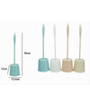 Portascopino Rotondo Colorato Rigato Per Bagno Wc Toilette Con Scopino 79300