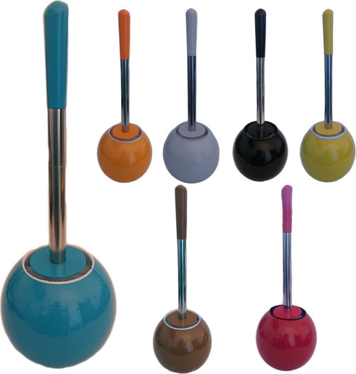 PORTASCOPINO SCOPINO IN METALLO COLORATO BAGNO SPAZZOLINO WC CASA UFFICIO  Trade Shop italia - Napoli, Commerciovirtuoso.it